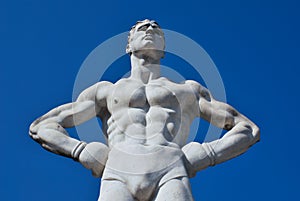 Statues of the Stadio dei Marmi in Rome