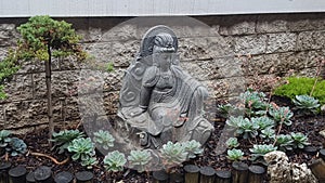 Statues - Statue of Buddha at Nan Tien Temple, Unanderra, near Wollongong, NSW, Australia