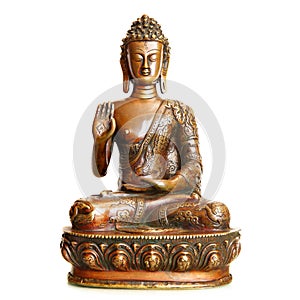 Statuette of blessing Buddha