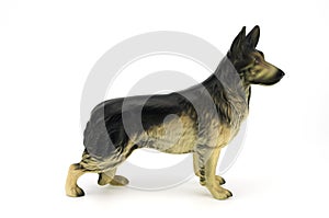 Statuette of dog,german shepherd