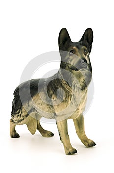 Statuette of dog,german shepherd