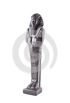 Statuette of the Egyptian pharaon