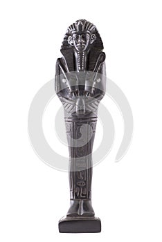 Statuette of the Egyptian pharaon