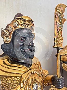 Statuette of the legendary Chinese God of war