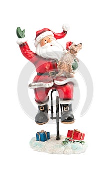 Statuette of Santa Claus