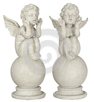 Statuette of sitting angel