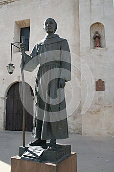 Stature of Fray Junipero Serra