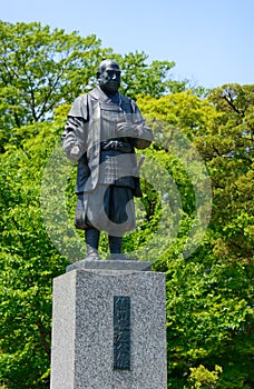 Stature of Ieyasu Tokugawa