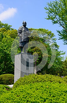 Stature of Ieyasu Tokugawa