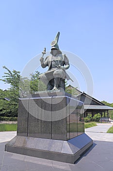 Stature of Japanese Samurai