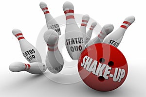 Status Quo Vs Shake-Up Bowling Ball Strike