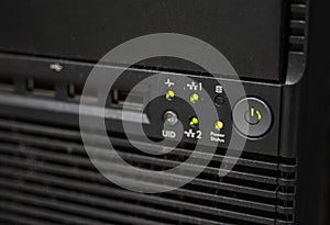 Status running of Storage Server