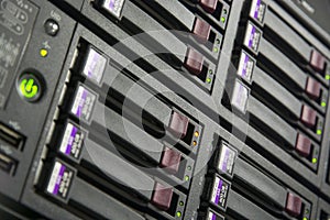 Status running of Storage server