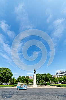 Statute of the French general Foch at the Trocadero place photo