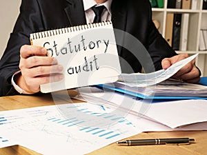 Statutory audit is shown on the conceptual photo