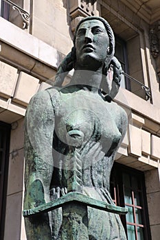 Staty of Antoine Bourdelle