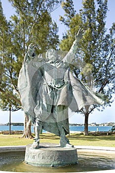 Staue of Sir George Sommers, Bermuda photo
