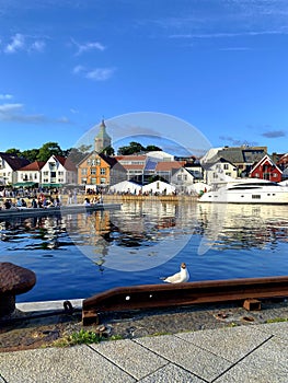Stavanger City in Norway, Rogaland Area West Coast