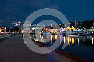 Stavanger by night