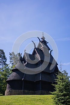The Stave Church from Gol in Norwegian Museum