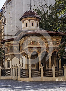 Stavropoleos Monastery in Bucharest