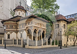Stavropoleos Monastery, Lipscani, Bucharest, Romania