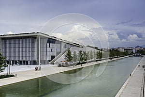 Stavros Niarchos foundation cultural center, park and Greek Nati
