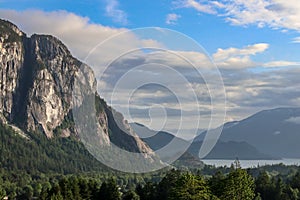 The Stawamus Chief in Squamish, BC