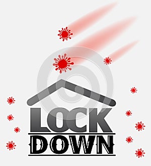 Stay home concept. Concept of world national lockdown due to coronavirus crisis and pandemic in the world covid-19 disease