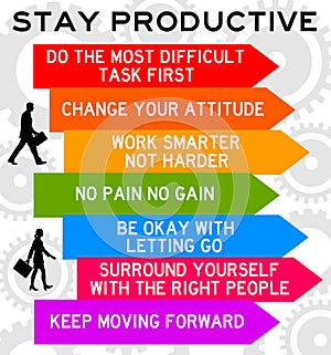 Stay productive