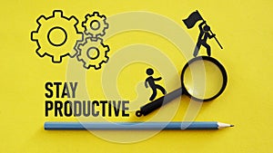 Stay Productive is shown using the text
