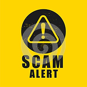 stay safe and secure from cryptojacking with scam alert background