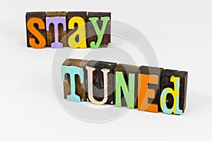 Stay tuned follow coming soon deadline information news update