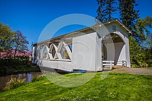 Stayton Park Covered Bridge