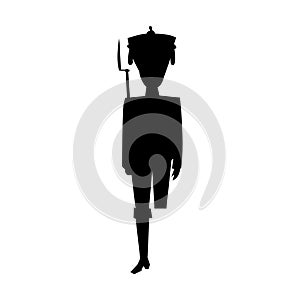 the steadfast tin soldier silhouette