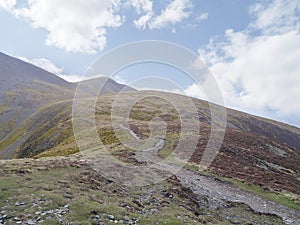 Path to Carl Side, Lake District photo