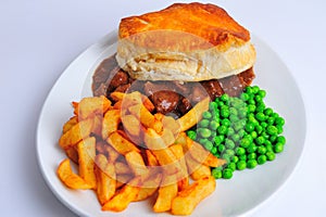 Steak and Ale pie