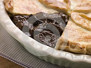 Steak and Ale Pie with Short Crust Pastry