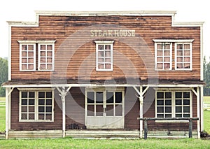 Steak house in Wild West style