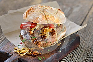 Steak sandwich