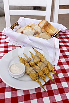 Steak seafood,kavagi village,Istanbul,Turkey.