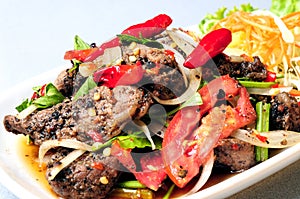 Steak spicy thailand style (yum steak mix)
