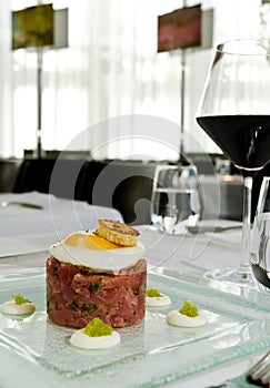 Steak tartare photo