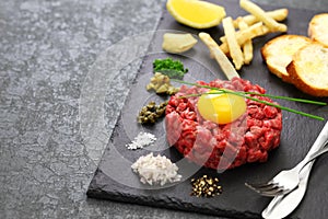 Steak tartare, tartar steak