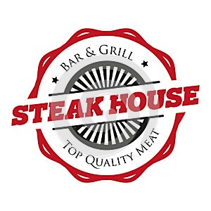 Steakhouse logo vector