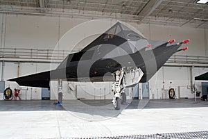 Stealth fighter jet