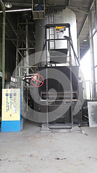 steam boiler machine in the pabrik hot-producing boiler tools for cooking tea photo