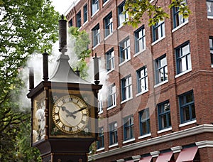 Steam clock