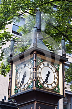 Steam Clock in Gastown Vancouver photo