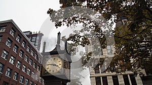 Steam Clock at Gastown Vancouver BC Canada